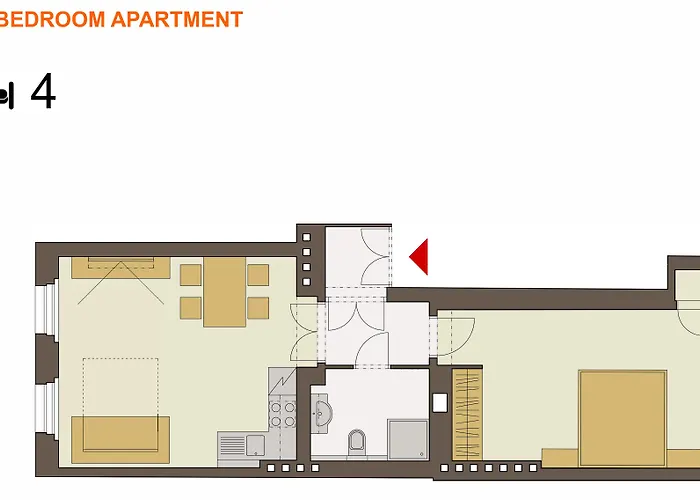 Downtown Kodanska 4* פראג